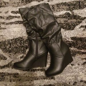 Brinley Co Wedge Boots